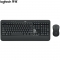 罗技（Logitech）无线键鼠套装（黑色） MK540