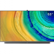 华为（HUAWEI）HEGE-550 智慧屏电视机 55英寸 4K全面屏智能 鸿蒙系统 AI升降摄像头 4GB+64GB 二级能效 一年保修 黑色