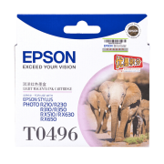爱普生（EPSON）T0496浅红色墨盒 适用于R210/R230/310/RX510/650