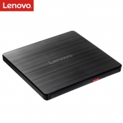 联想（Lenovo）8倍速 USB2.0 外置光驱 外置DVD刻录机 移动光驱 黑色(兼容Windows/苹果MAC系统/GP70N)（kj)