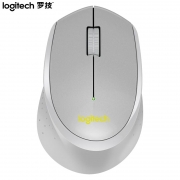 罗技（Logitech）无线鼠标(灰色) M330